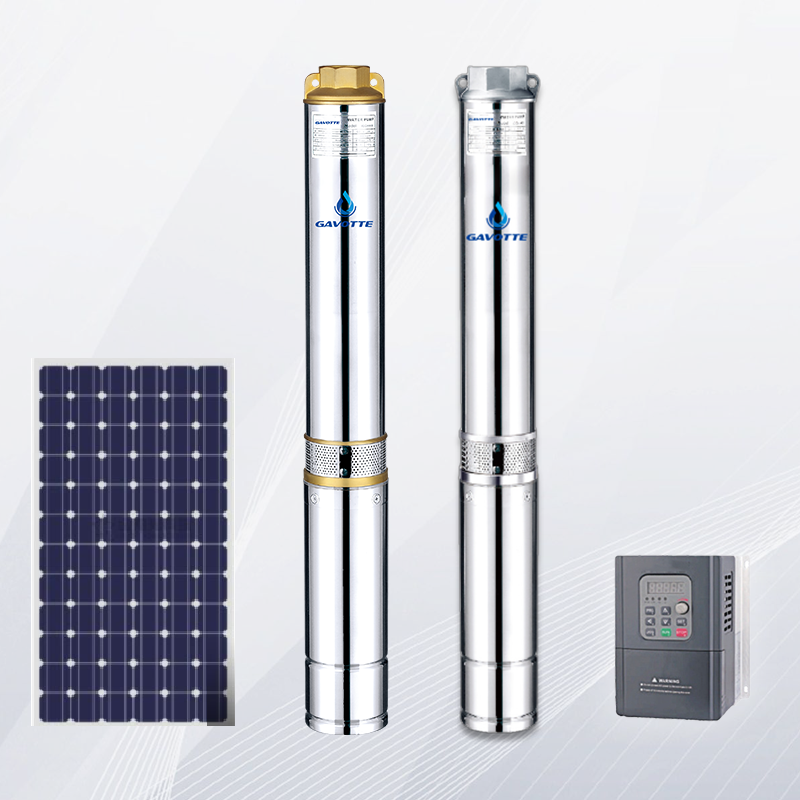 4HMC/S 4″Solar Borehole Pump| China Water Pump Manufacturer& Supplier | Gavotte Pump